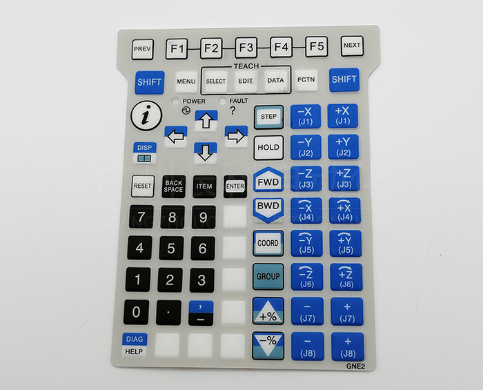 發那科示教器鍵盤按鍵膜GNE2 發那科示教器鍵盤按鍵膜GNE2