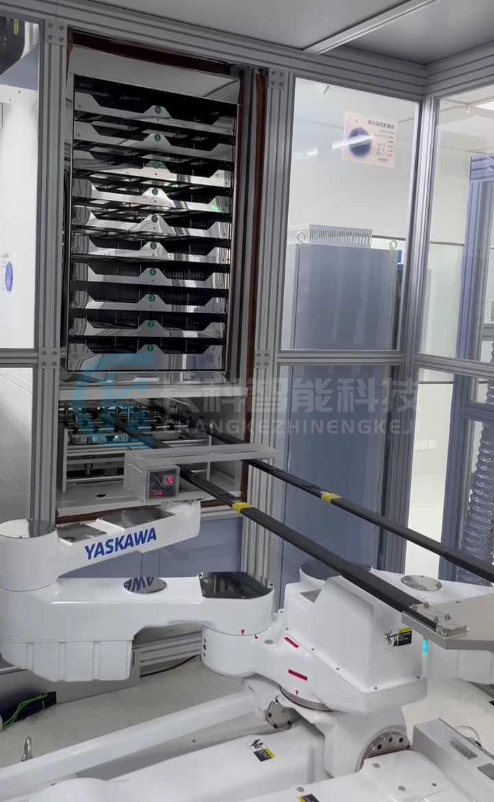 安川機(jī)器人取放鈣鈦礦玻璃基板 安川機(jī)器人取放鈣鈦礦玻璃基板